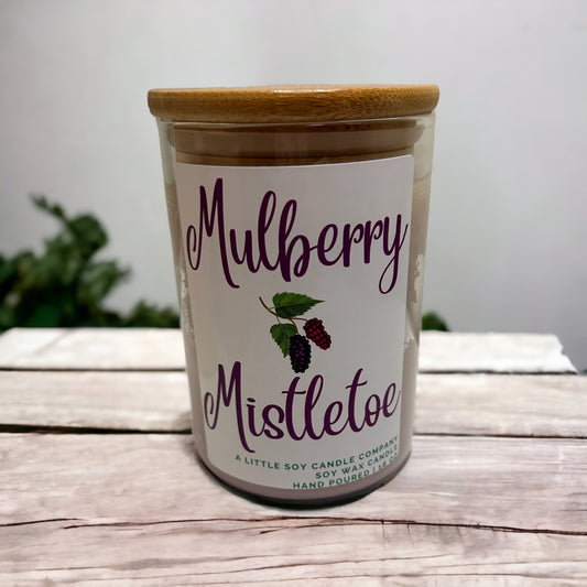 Mulberry Mistletoe Candle