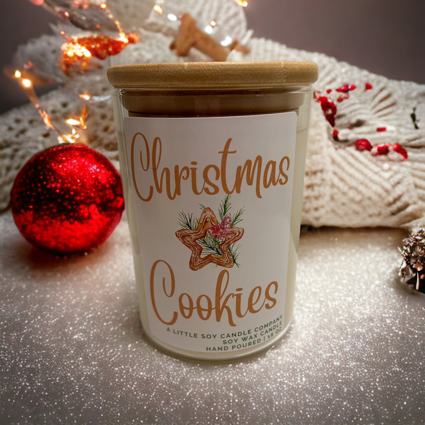 Christmas Cookies Candle