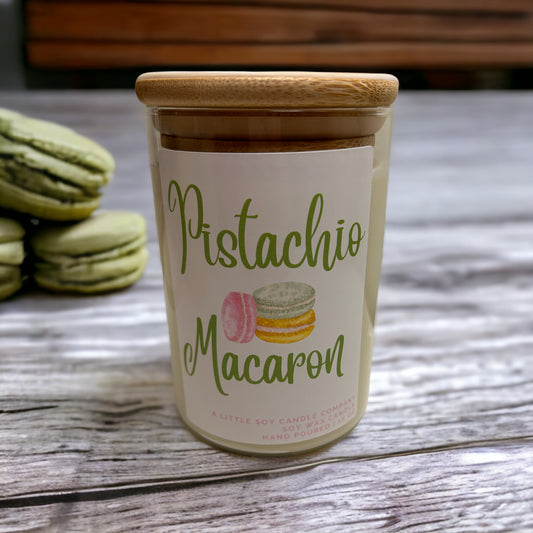 Pistachio Macaroon Candle